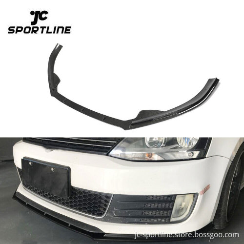 Carbon Fiber Front Lip Splitter for VW Sagitar/Jetta MK6 GLI (4-Door) 2013-2015